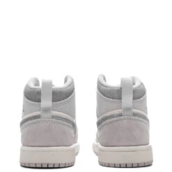 Jordan 1 Mid SE (PS) - Neutral Grey/Smoke Grey-Sail -Feature Clothing 1 Mid SE PS Neutral Grey Smoke Grey Sail FQ8087 002 09 23 24 Feature KN 6