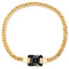 One Size Cubix Chain Necklace - Gold Shiny 2 One Size Cubix Chain Necklace - Gold Shiny -Feature Clothing 1017 ALYX 9SM One Size Cubix Chain Necklace Gold Shiny AAUJW0007OT02 GLD0003 10 15 2020 01