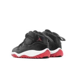 Jordan 11 Retro (TD) 'Bred Velvet' - Black/Gym Red/White -Feature Clothing 11 Retro TD Black Gym Red White HF7808 061 10 15 24 Feature DV 3