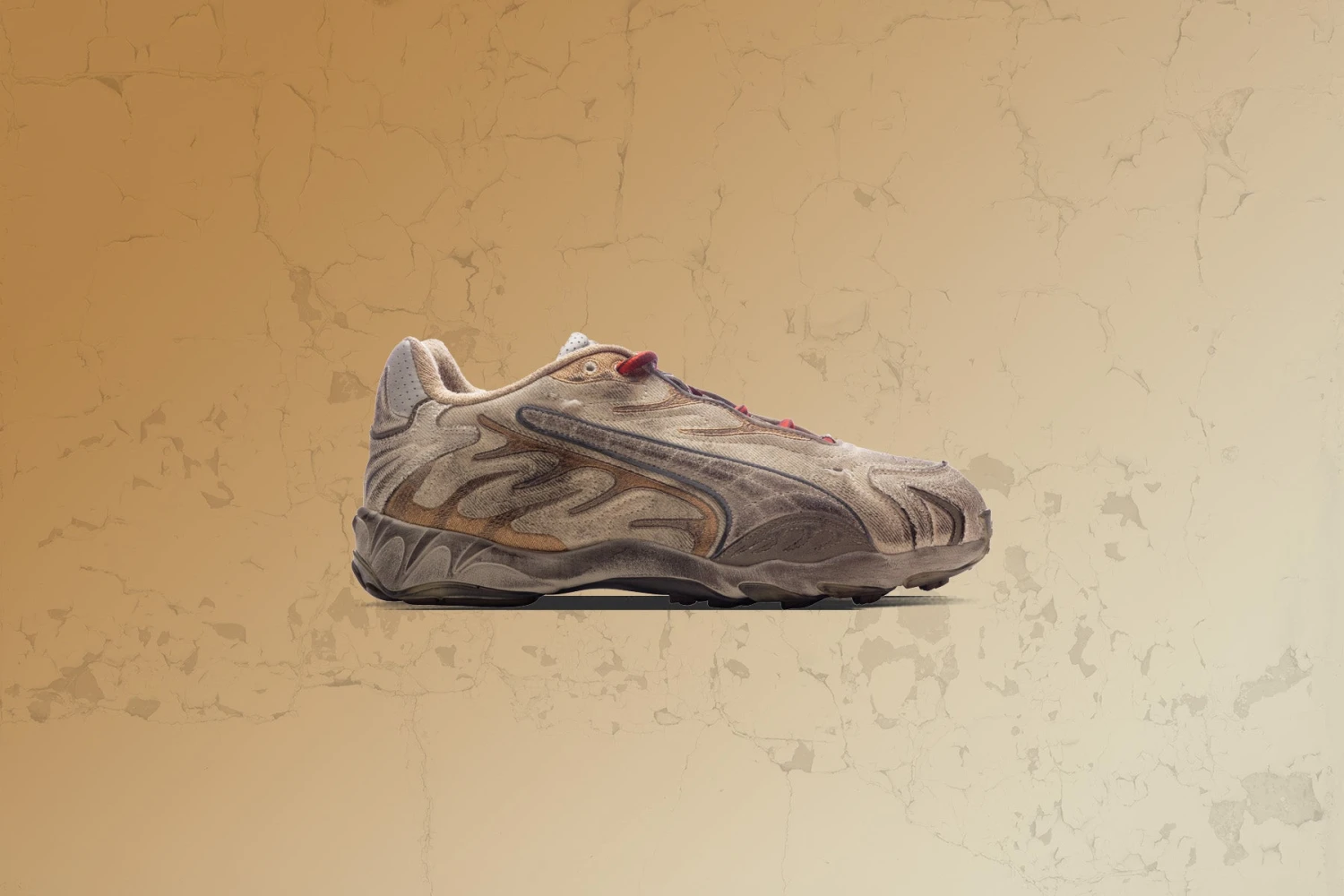 Puma X A$AP Rocky Inhale Distressed Canvas - White 7 Puma X A$AP Rocky Inhale Distressed Canvas - White - Image 5