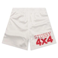 Stussy 4x4 Mesh Short - Bone