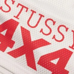 Stussy 4x4 Mesh Short - Bone -Feature Clothing 4x4 Mesh Short Bone 112293 BONE 06 15 23 Feature KN 5