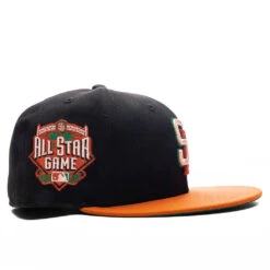FEATURE X New Era 59FIFTY Fitted SD Padres Cooperstown - Black/Fight Orange/Twill Green 10 FEATURE X New Era 59FIFTY Fitted SD Padres Cooperstown - Black/Fight Orange/Twill Green -Feature Clothing 59FIFTY Fitted San Diego Padres Cooperstown Black Fight Orange Twill Green 70970334 07 03 25 Feature JA 7