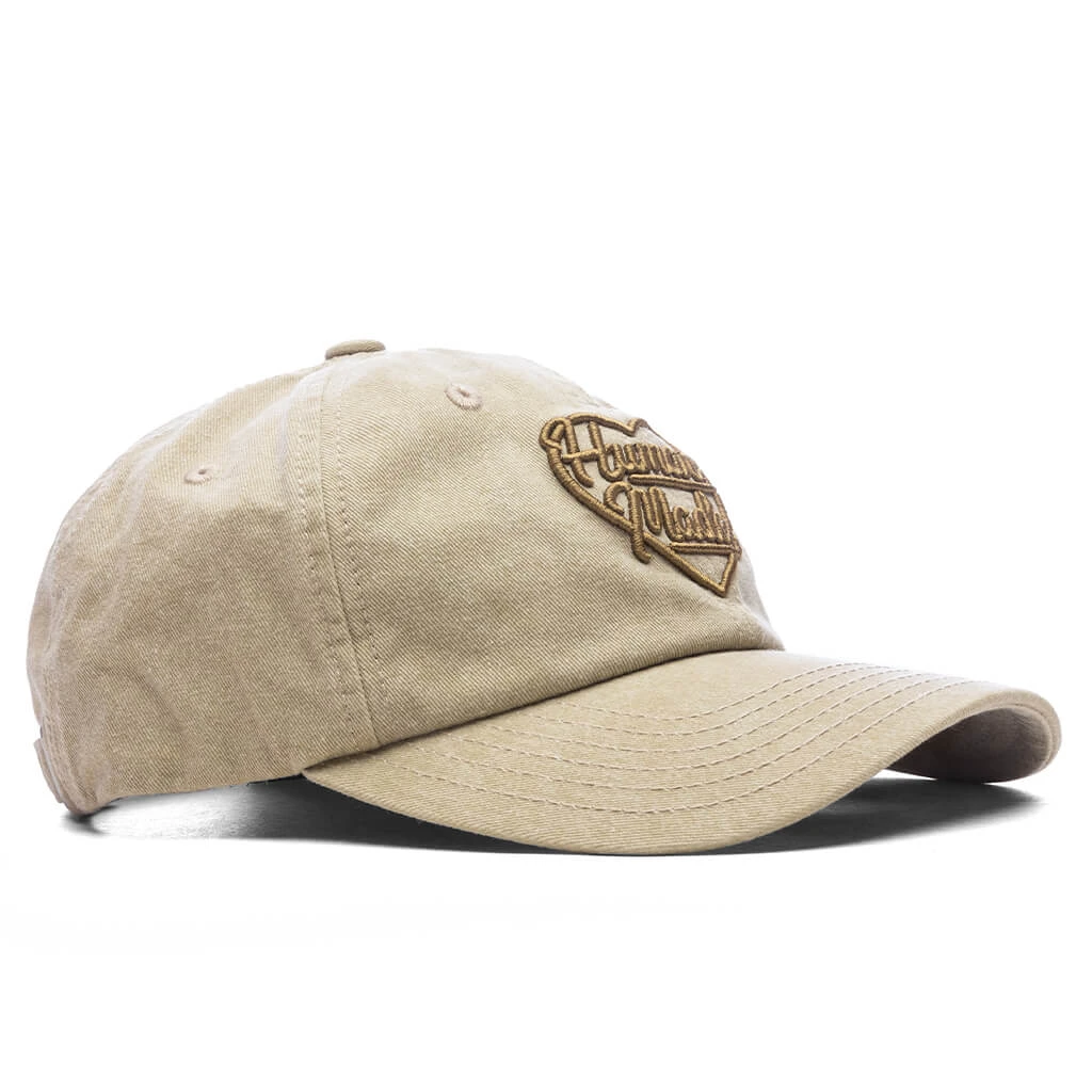 6 Panel Twill Cap #1 - Beige 5 6 Panel Twill Cap #1 - Beige - Image 3