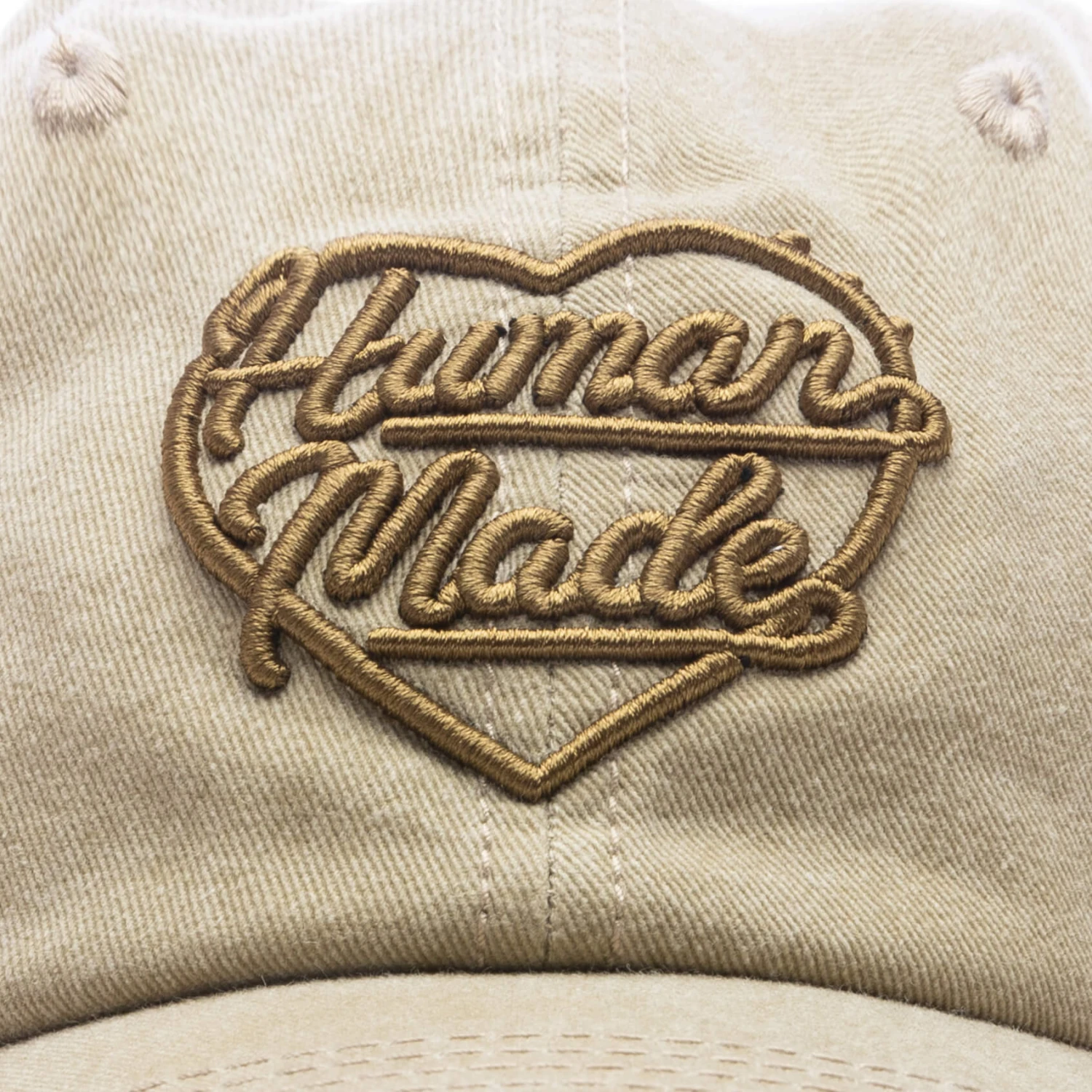 6 Panel Twill Cap #1 - Beige 4 6 Panel Twill Cap #1 - Beige - Image 2