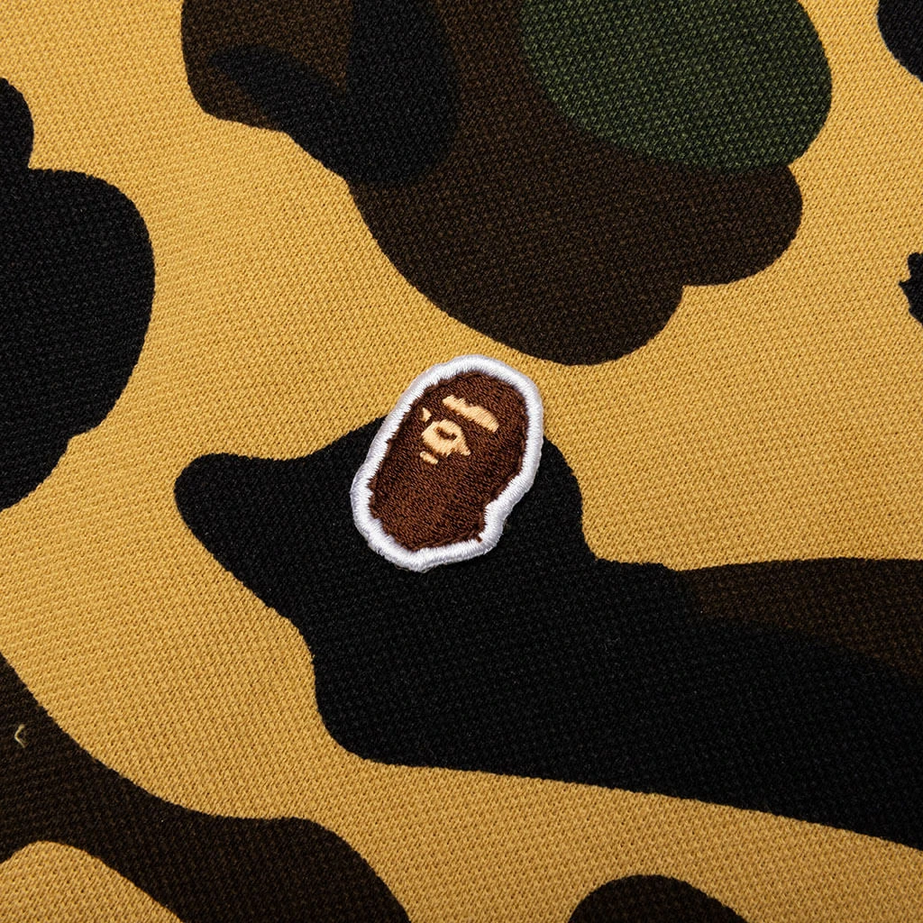 1st Camo One Point Relaxed Fit Polo - Yellow 6 1st Camo One Point Relaxed Fit Polo - Yellow - Image 4