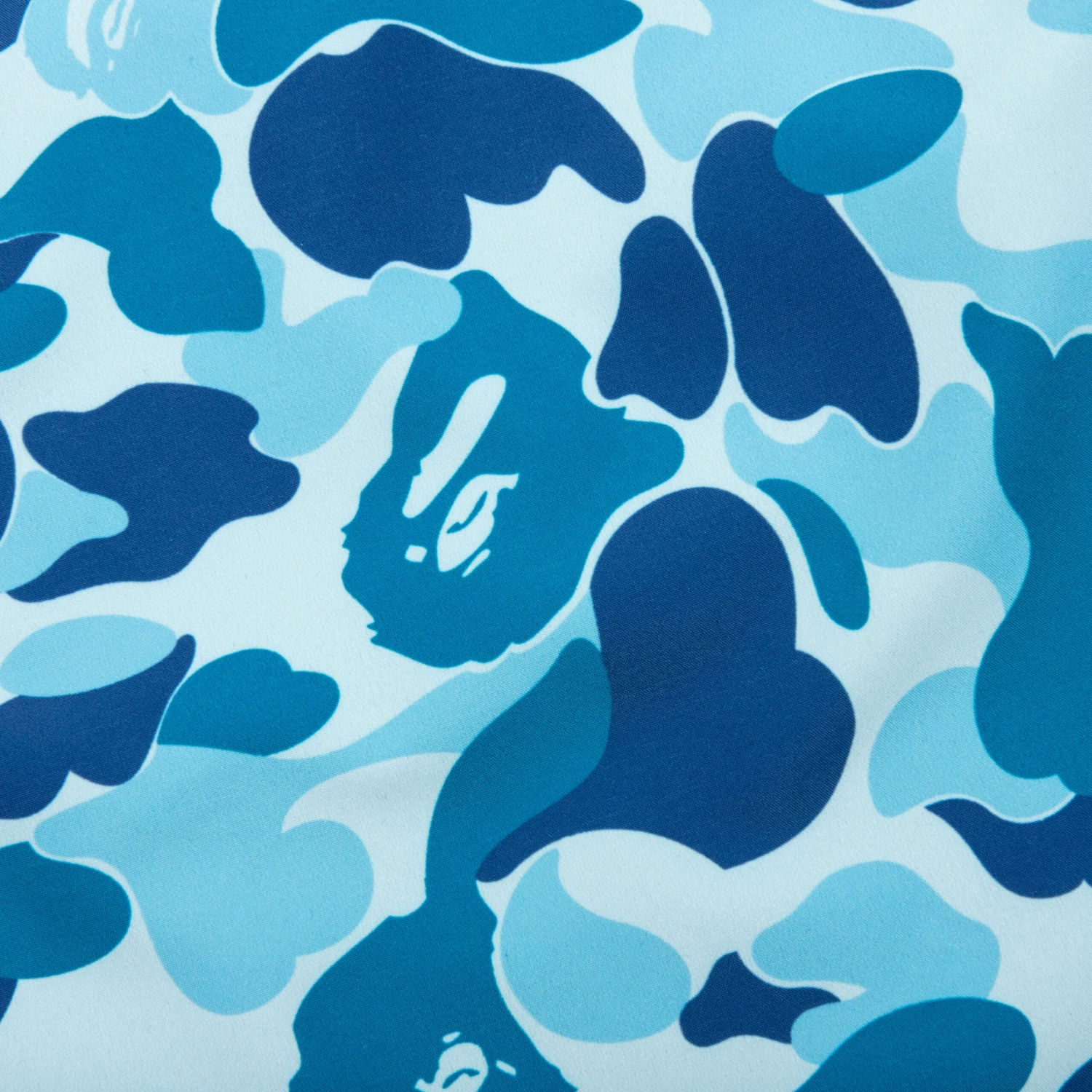 Abc Camo Beach Shorts - Blue 6 Abc Camo Beach Shorts - Blue - Image 4