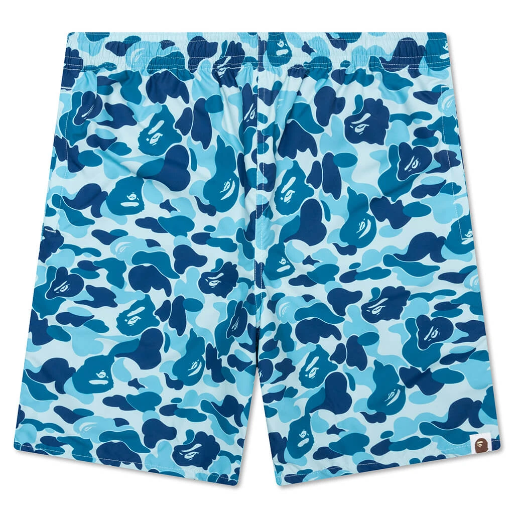 Abc Camo Beach Shorts - Blue 3 Abc Camo Beach Shorts - Blue