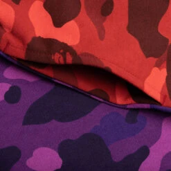 Crazy Camo Shark Sweat Shorts - Red 10 Crazy Camo Shark Sweat Shorts - Red -Feature Clothing A Bathing Ape Crazy Camo Shark Sweat Shorts Red 001SPI201003M RED 01 03 23 Feature VR 7