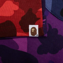 Crazy Camo Shark Sweat Shorts - Red 11 Crazy Camo Shark Sweat Shorts - Red -Feature Clothing A Bathing Ape Crazy Camo Shark Sweat Shorts Red 001SPI201003M RED 01 03 23 Feature VR 8