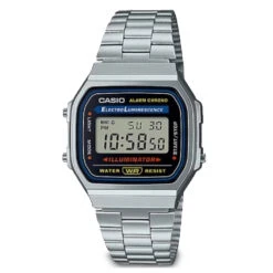 Casio A168WA-1Q - Vintage Silver