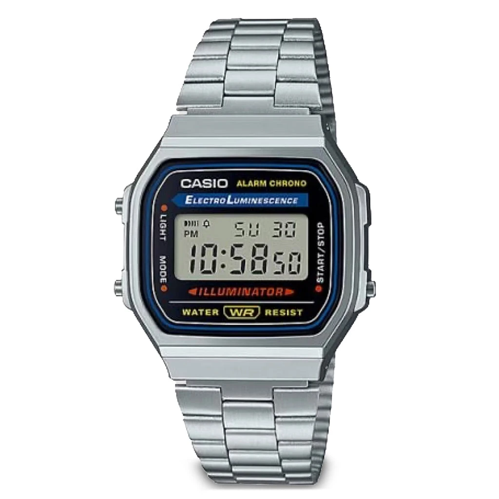 Casio A168WA-1Q - Vintage Silver 3 Casio A168WA-1Q - Vintage Silver