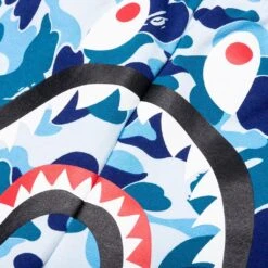 ABC Camo Shark Sweat Shorts - Blue 11 ABC Camo Shark Sweat Shorts - Blue -Feature Clothing ABC Camo Shark Sweat Shorts Blue 001SPK301001M BLU 04 24 24 Feature KN 8