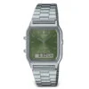 Casio AQ230A-3A - Vintage Silver -Feature Clothing AQ230A 3A Vintage Silver AQ230A 3A 07 31 25 Feature VR