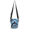 Abc Camo Shark Mini Bag - Blue 2 Abc Camo Shark Mini Bag - Blue -Feature Clothing Abc Camo Shark Mini Bag Blue 001SGK801012M BLU 09 04 24 Feature KN