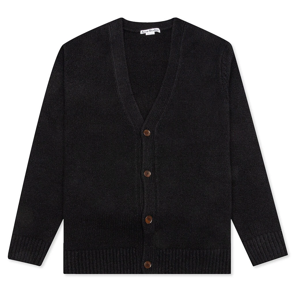 Acne Studios Cardigan Sweater - Black 3 Acne Studios Cardigan Sweater - Black