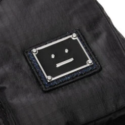 Acne Studios Cross Body Face Bag - Black -Feature Clothing Acne Studios FA UX BAGS000032 Black C10116 900 01 14 2022 01 5