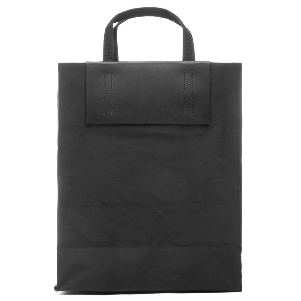 Acne Studios Papery Nylon Tote Bag - Black/Black 5 Acne Studios Papery Nylon Tote Bag - Black/Black - Image 3