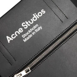 Acne Studios Papery Nylon Tote Bag - Black/Black 9 Acne Studios Papery Nylon Tote Bag - Black/Black -Feature Clothing Acne Studios Papery Nylon Tote Bag Black Black C10069 Z33 12 27 2021 01 3