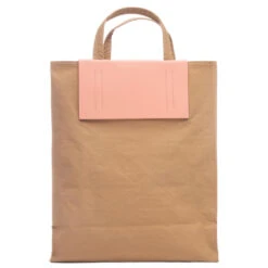 Acne Studios Papery Nylon Tote Bag - Brown/Pink 8 Acne Studios Papery Nylon Tote Bag - Brown/Pink -Feature Clothing Acne Studios Papery Nylon Tote Bag Brown Pink C10069 AEV 12 27 2021 01 3