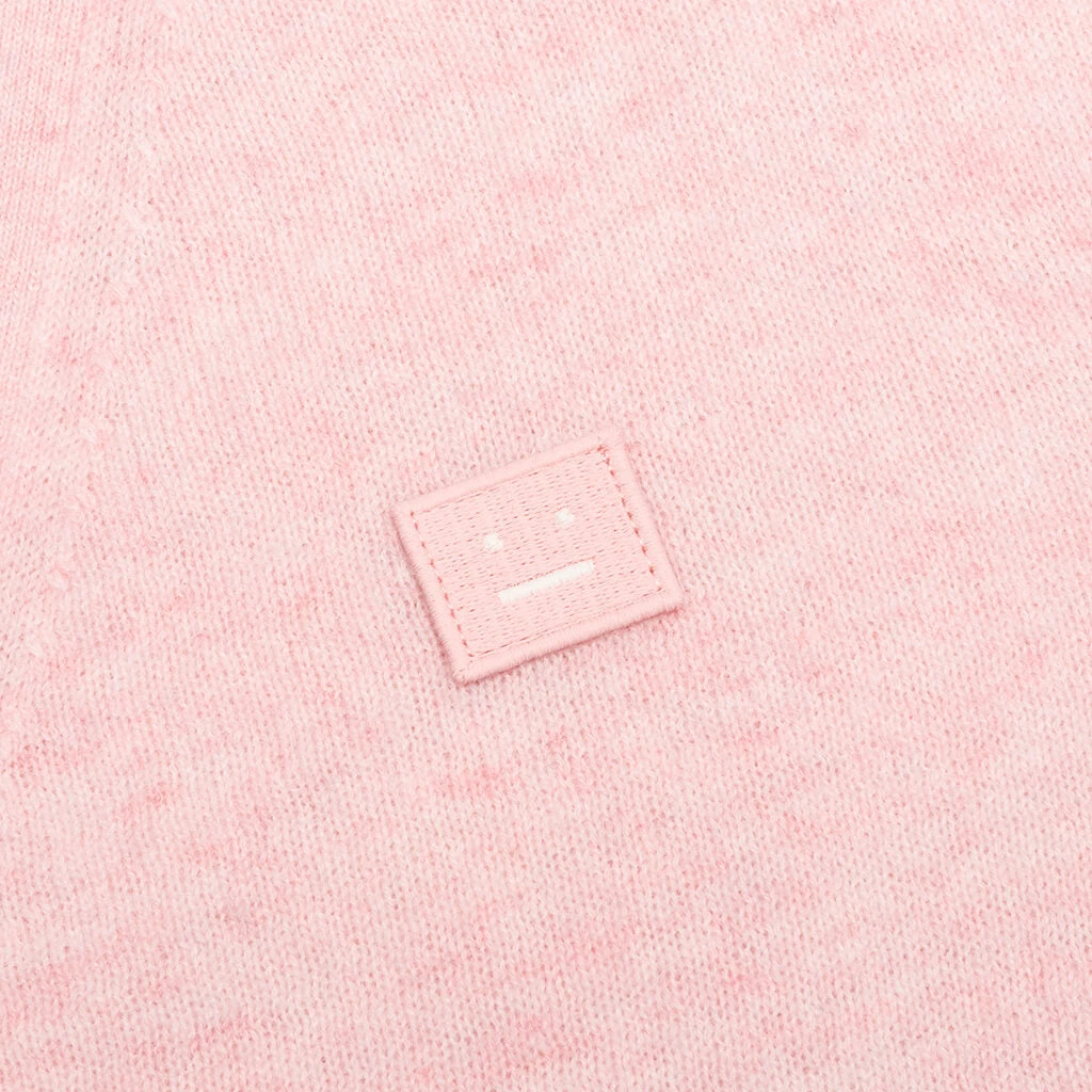 Acne Studios Wool Knit Cardigan - Faded Pink/Melange 6 Acne Studios Wool Knit Cardigan - Faded Pink/Melange - Image 4