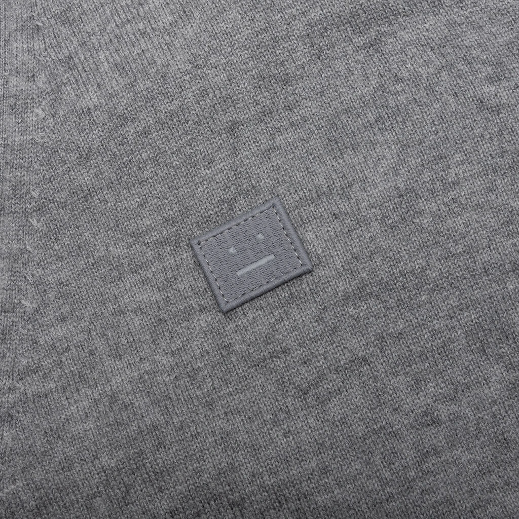 Acne Studios Wool Knit Cardigan - Grey Melange 5 Acne Studios Wool Knit Cardigan - Grey Melange - Image 3