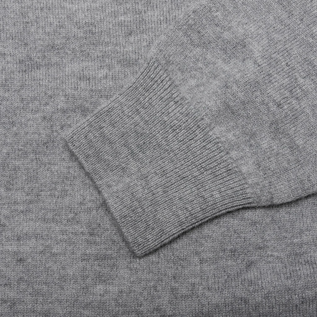 Acne Studios Wool Knit Cardigan - Grey Melange 7 Acne Studios Wool Knit Cardigan - Grey Melange - Image 5