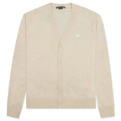 Acne Studios Wool Knit Cardigan - Oatmeal/Melange
