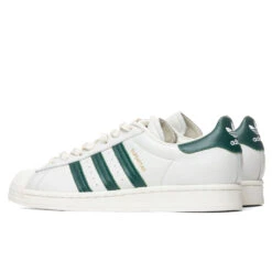 Adidas Originals Superstar - Off-White/Collegiate Green -Feature Clothing Adidas Originals Superstar Off White Collegiate Green H68186 03 27 2021 01 3