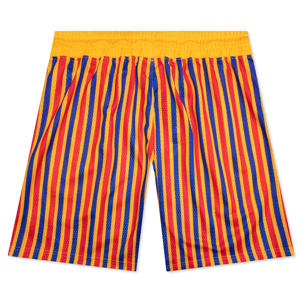Adidas Originals X Eric Emanuel X McDonald's Shorts - Athletic Yellow 4 Adidas Originals X Eric Emanuel X McDonald's Shorts - Athletic Yellow - Image 2