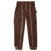 Adidas Originals X Ivy Park Monogram Zipper Pant - Wild Brown/Night Red 1 Adidas Originals X Ivy Park Monogram Zipper Pant - Wild Brown/Night Red -Feature Clothing Adidas Originals x Ivy Park Monogram Zipper Pant Wild Brown Night Red HB8432 02 05 2021 01