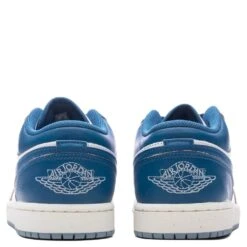 Air Jordan 1 Low SE - White/Industrial Blue/Blue Grey -Feature Clothing Air Jordan 1 Low SE White Industrial Blue Blue Grey FN5214 141 Feature RV 18