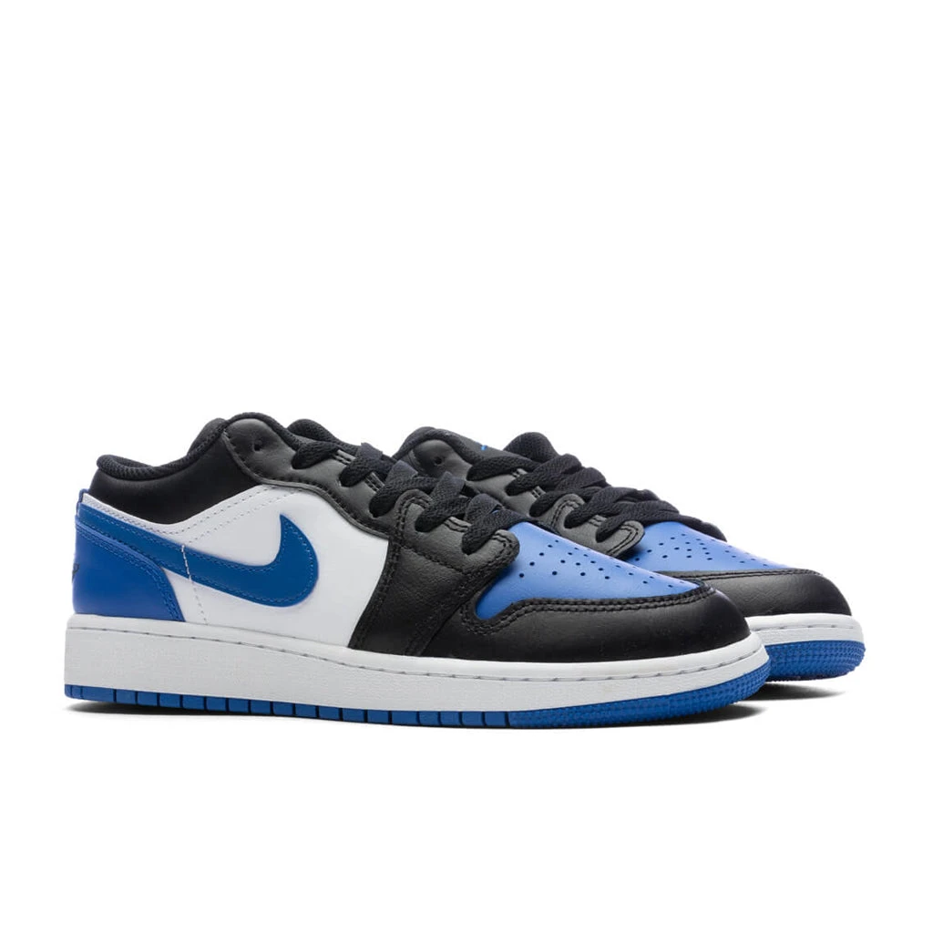Air Jordan 1 Low (GS) - White/Royal Blue/Black 4 Air Jordan 1 Low (GS) - White/Royal Blue/Black - Image 2