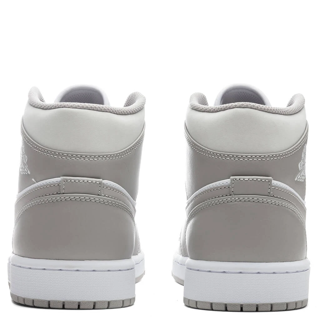 Air Jordan 1 Mid - College Grey/Light Bone/White 6 Air Jordan 1 Mid - College Grey/Light Bone/White - Image 4