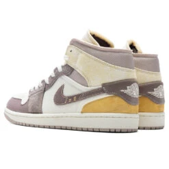 Air Jordan 1 Mid SE Craft - Sail/Taupe Haze/Fossil Stone -Feature Clothing Air Jordan 1 Mid SE Craft Sail Taupe Haze Fossil Stone DM9652 102 02 22 23 Feature DV 5