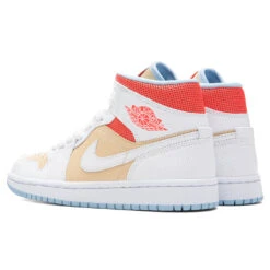 Women's Air Jordan 1 Mid SE - Sesame/White 8 Women's Air Jordan 1 Mid SE - Sesame/White -Feature Clothing Air Jordan 1 Mid SE Women s Sesame White CZ0774 200 09 06 2021 01 3