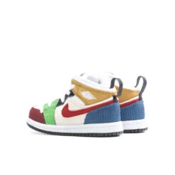 Air Jordan 1 Mid SE (TD) - White/Gym Red/Black -Feature Clothing Air Jordan 1 Mid SE TD White Gym Red Black DR6959 100 01 19 23 Feature KN 7