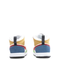 Air Jordan 1 Mid SE (TD) - White/Gym Red/Black -Feature Clothing Air Jordan 1 Mid SE TD White Gym Red Black DR6959 100 01 19 23 Feature KN 8