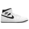Air Jordan 1 Mid - White/Black -Feature Clothing Air Jordan 1 Mid White Black DQ8426 132 12 29 23 Feature KN