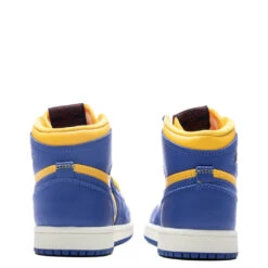 Air Jordan 1 Retro High OG (PS) - Varsity Maize/Game Royal/Sail -Feature Clothing Air Jordan 1 Retro High OG PS Varsity Maize Game Royal Sail FD2597 700 02 22 23 Feature DV 6