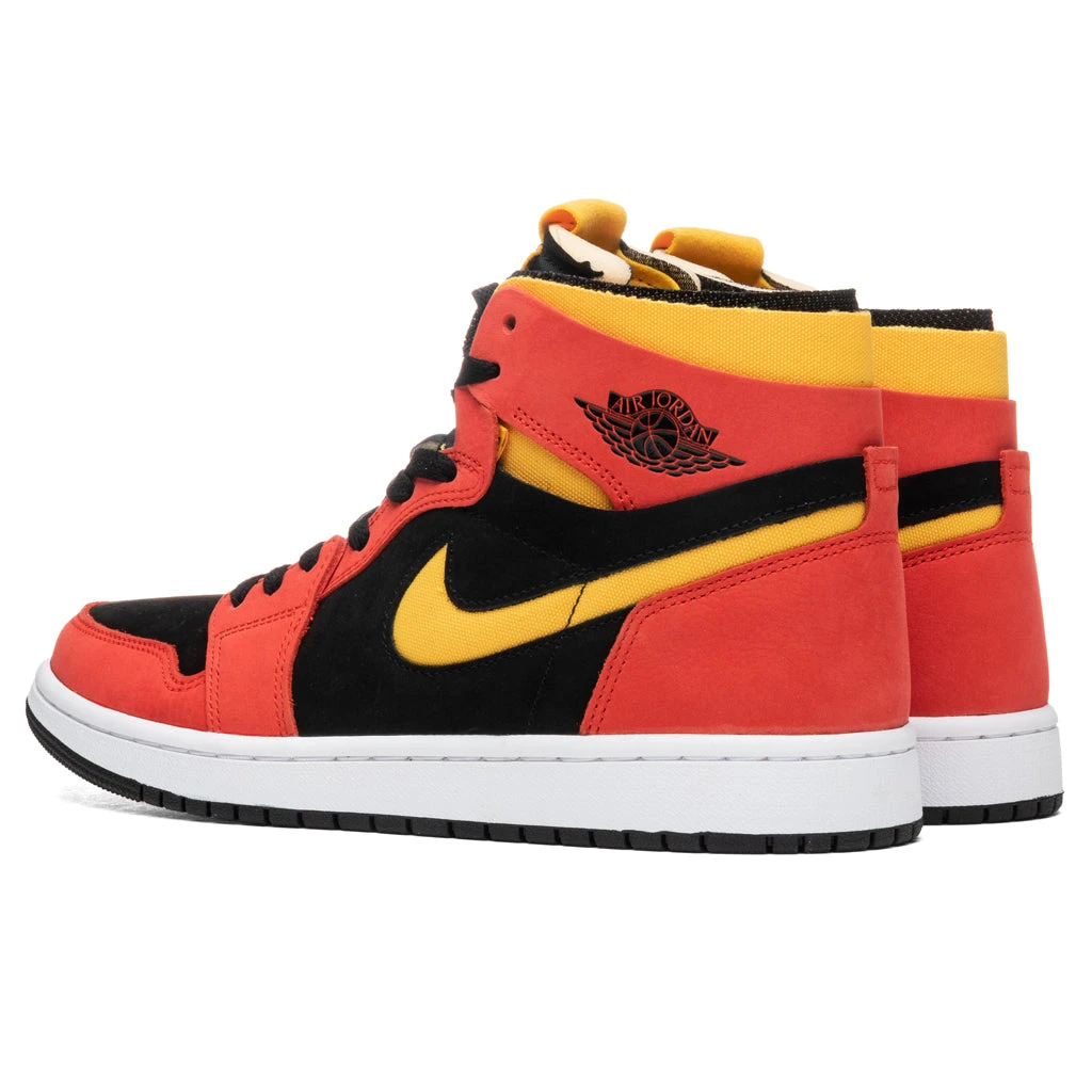 Air Jordan 1 Zoom Air Jordan Comfort - Black/Chile Red 5 Air Jordan 1 Zoom Air Jordan Comfort - Black/Chile Red - Image 3