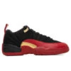 Air Jordan 12 Retro Low SE (GS) "Super Bowl" - Black/Varsity Red