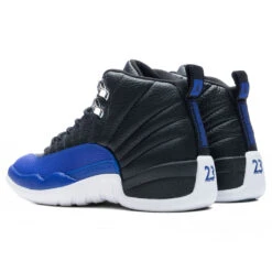 Women's Air Jordan 12 Retro - Black/Hyper Royal/Metallic Silver -Feature Clothing Air Jordan 12 Retro Women s Black Hyper Royal Metallic Silver AO6068 004 10 01 22 Feature DUKE 2