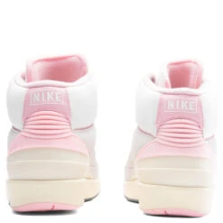 Women's Air Jordan 2 Retro 'Soft Pink' - Summit White/Gym Red/Medium Soft Pink -Feature Clothing Air Jordan 2 Retro Women s Summit White Gym Red Medium Soft Pink FB2372 100 08 27 23 Feature KN 6