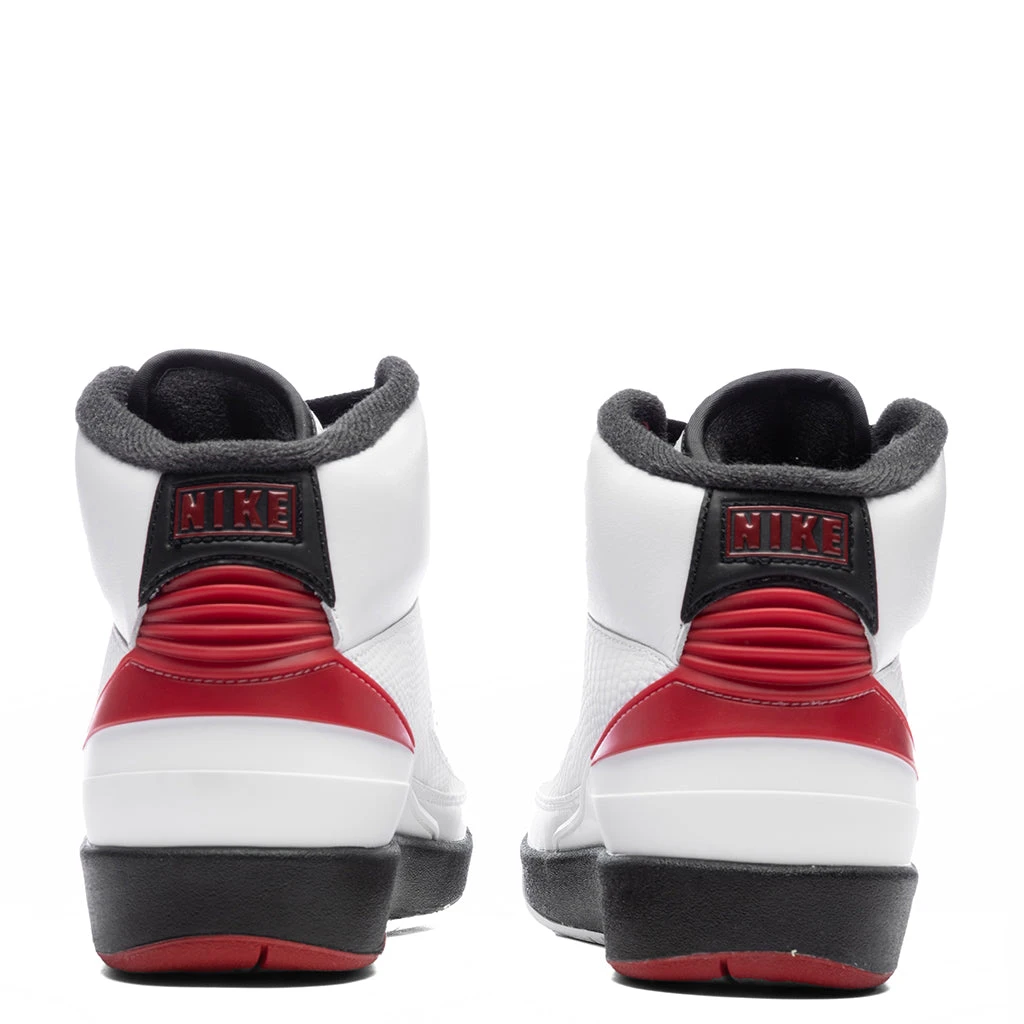 Air Jordan 2 Retro (GS) Chicago - White/Varsity Red/Black 6 Air Jordan 2 Retro (GS) Chicago - White/Varsity Red/Black - Image 4