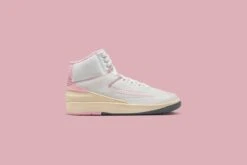 Women's Air Jordan 2 Retro 'Soft Pink' - Summit White/Gym Red/Medium Soft Pink -Feature Clothing Air Jordan 2 Womens Soft Pink FB2372 100 Feature 08 28 23