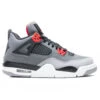 Air Jordan 4 Retro 'Infrared' (GS) - Dark Grey/Infrared 23/Black Cement Grey 2 Air Jordan 4 Retro 'Infrared' (GS) - Dark Grey/Infrared 23/Black Cement Grey -Feature Clothing Air Jordan 4 Retro Infrared GS Dark Grey Infrared 23 Black Cement Grey 408452 061 06 03 22 Feature DV JM
