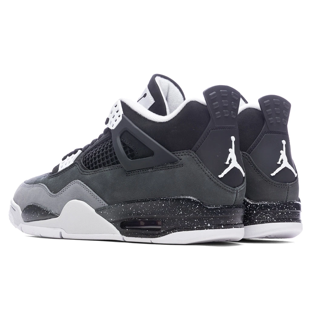 Air Jordan 4 Retro 'Fear' - Black/White/Anthracite/Black 5 Air Jordan 4 Retro 'Fear' - Black/White/Anthracite/Black - Image 3