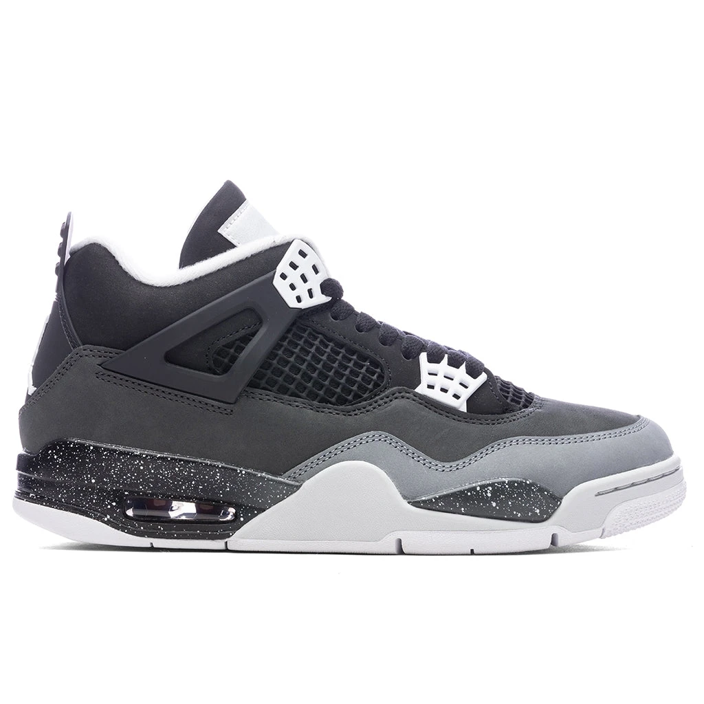 Air Jordan 4 Retro 'Fear' - Black/White/Anthracite/Black 3 Air Jordan 4 Retro 'Fear' - Black/White/Anthracite/Black