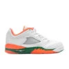 Air Jordan 5 Retro Low (GS) - Football Grey/Brilliant Orange/Pine Green 1 Air Jordan 5 Retro Low (GS) - Football Grey/Brilliant Orange/Pine Green -Feature Clothing Air Jordan 5 Retro Low GS Football Grey Brilliant Orange Pine Green FQ1293 018 05 18 24 Feature KN